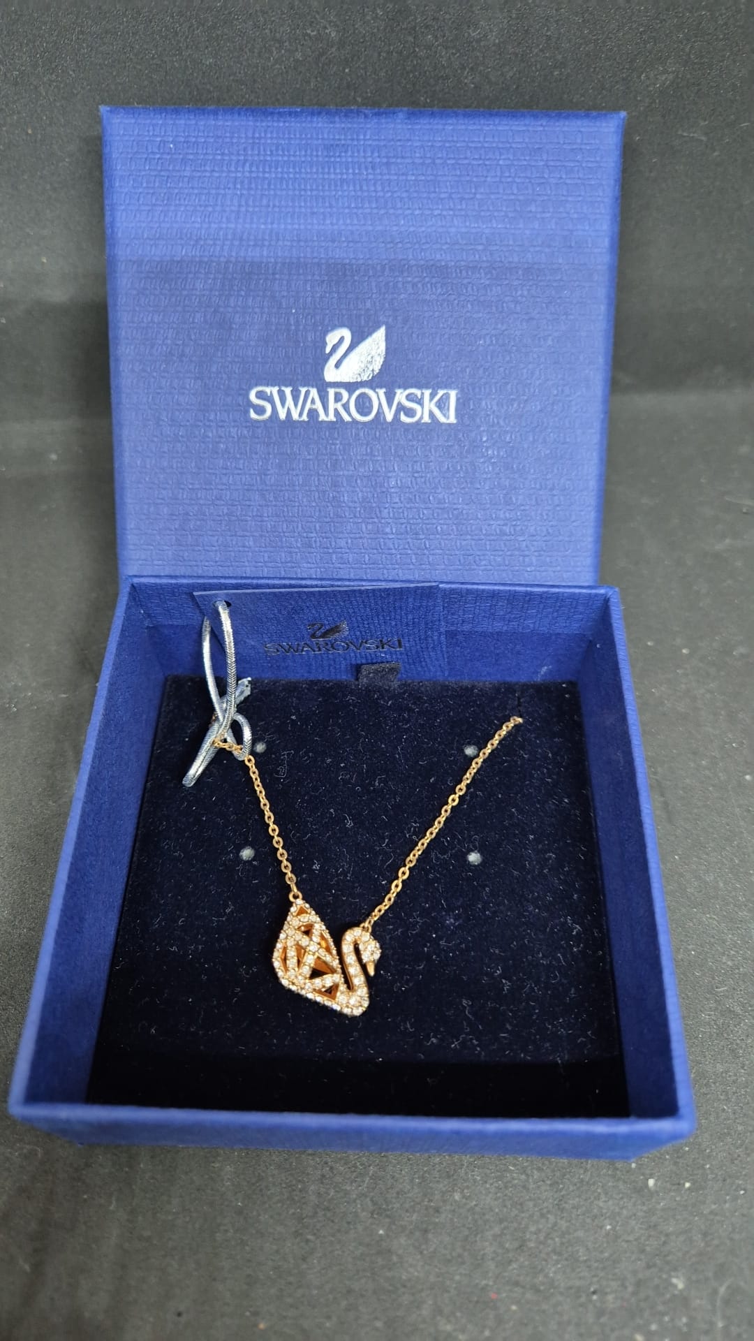 coll. SWAROVSKI con  cign