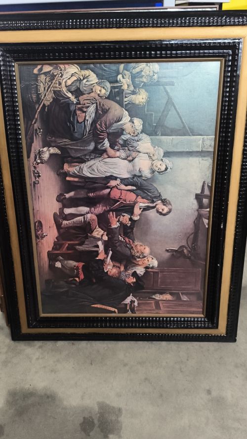  Stampa su antica cornice