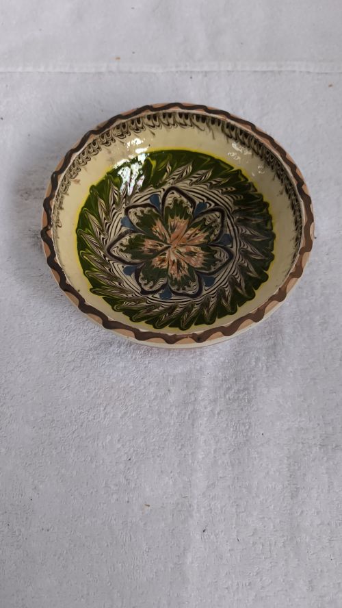  Ciotole in cotto dipinte