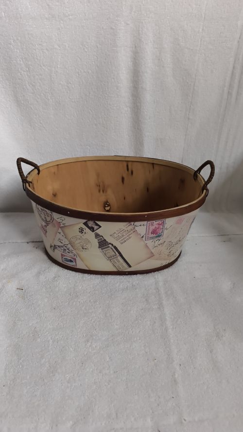  Cestino ovale in stile