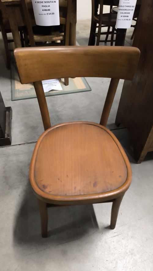  6 sedie seduta tamburata