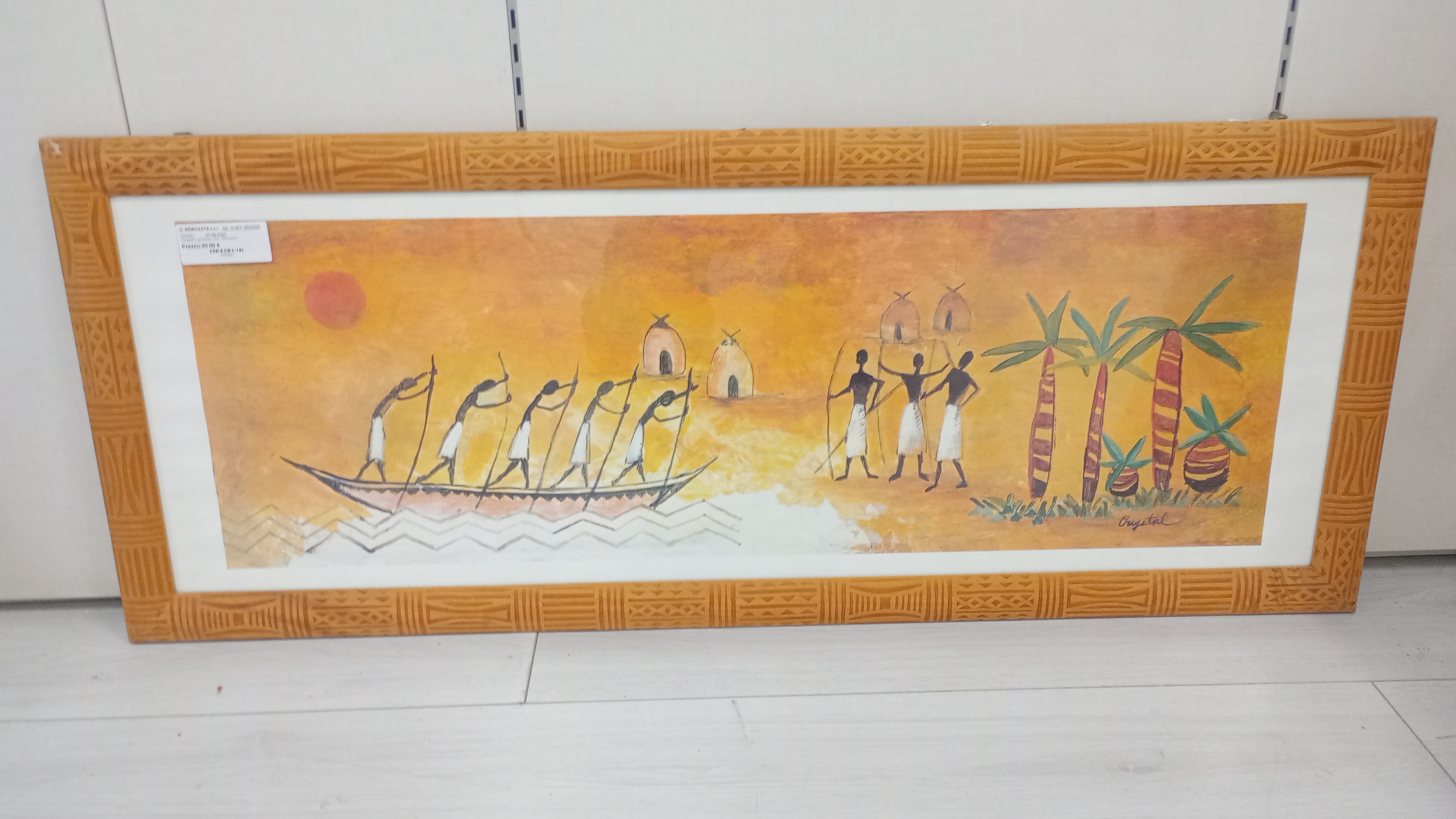  Quadro grande dis. Afric