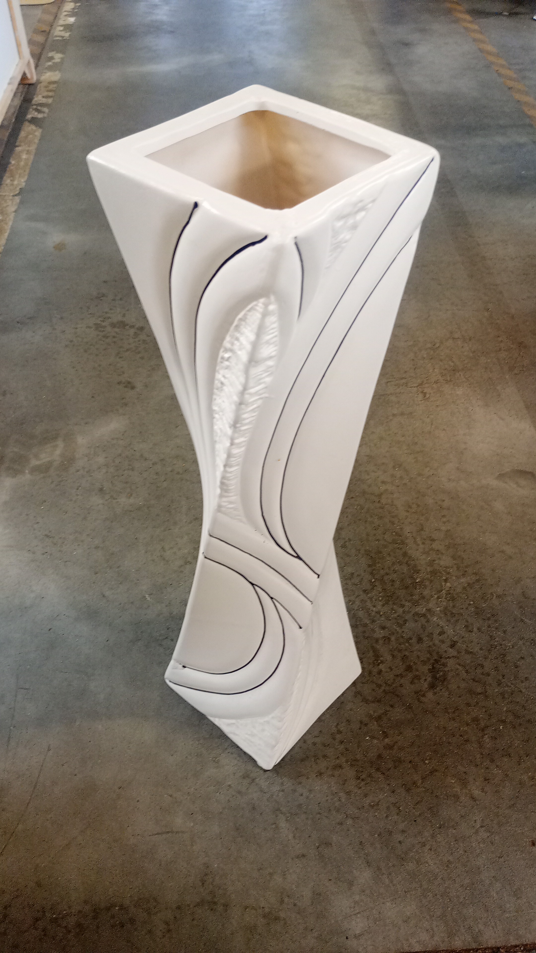 VASO ALTO BIANCO