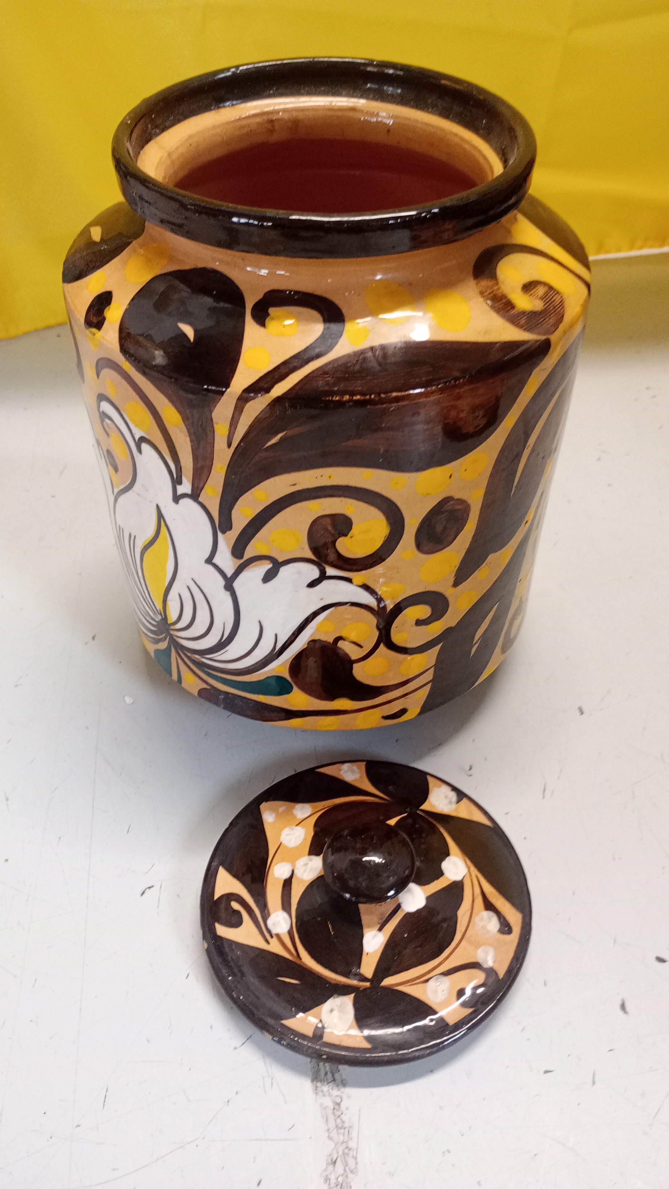  Biscottiera in ceramica