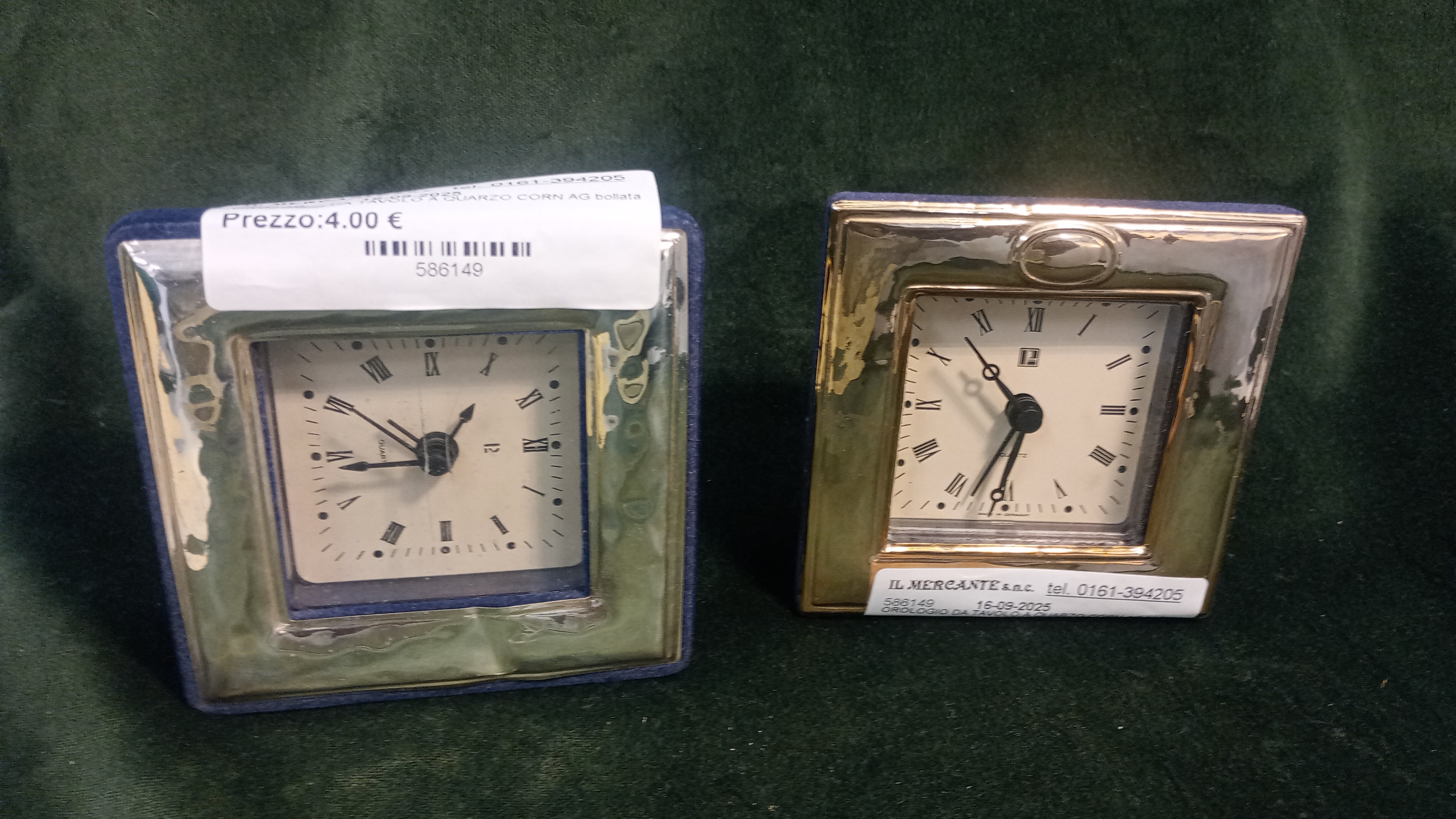 OROLOGIO DA TAVOLO A QUAR