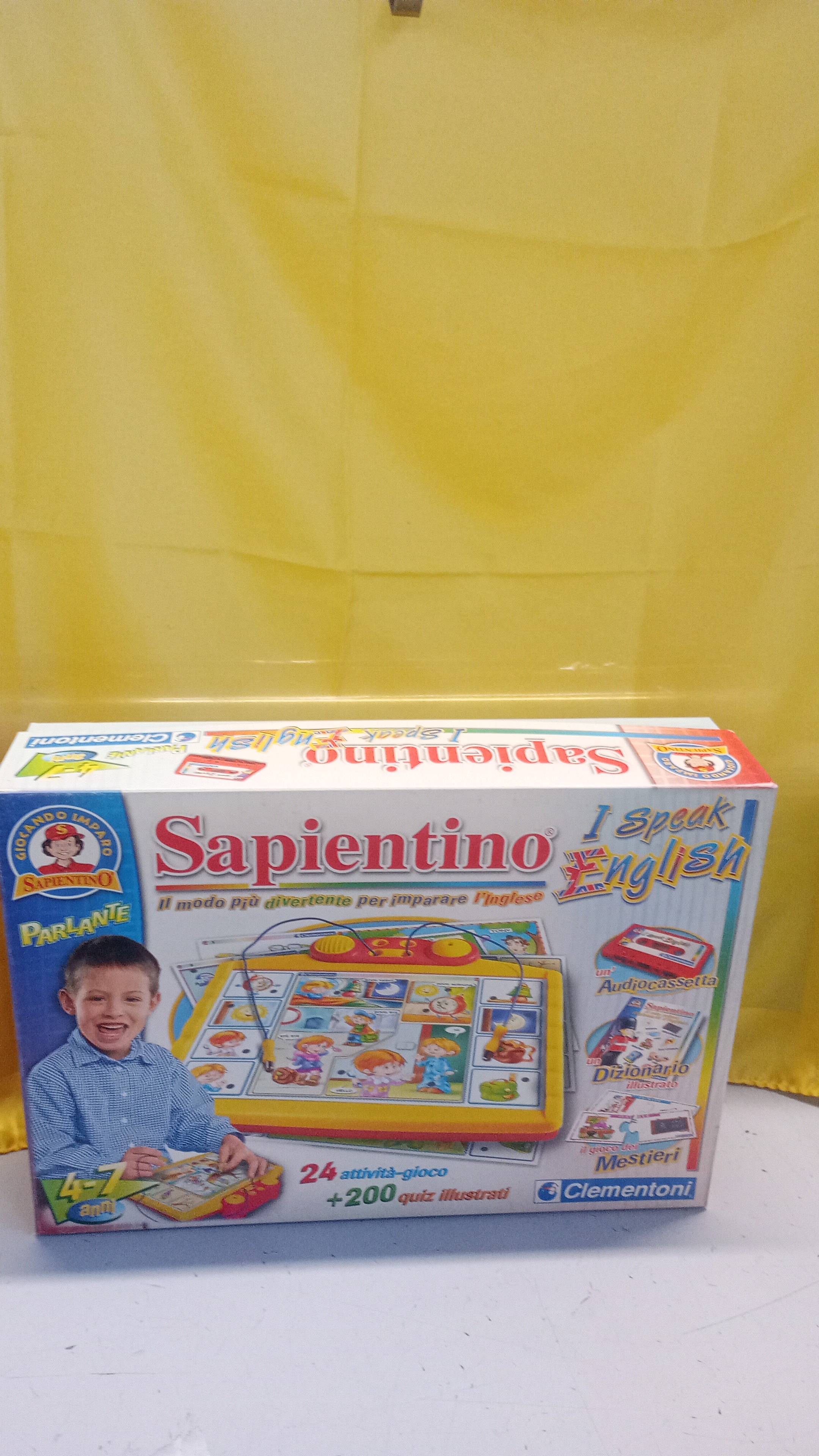 SAPIENTINO I SPEAK INGLIS