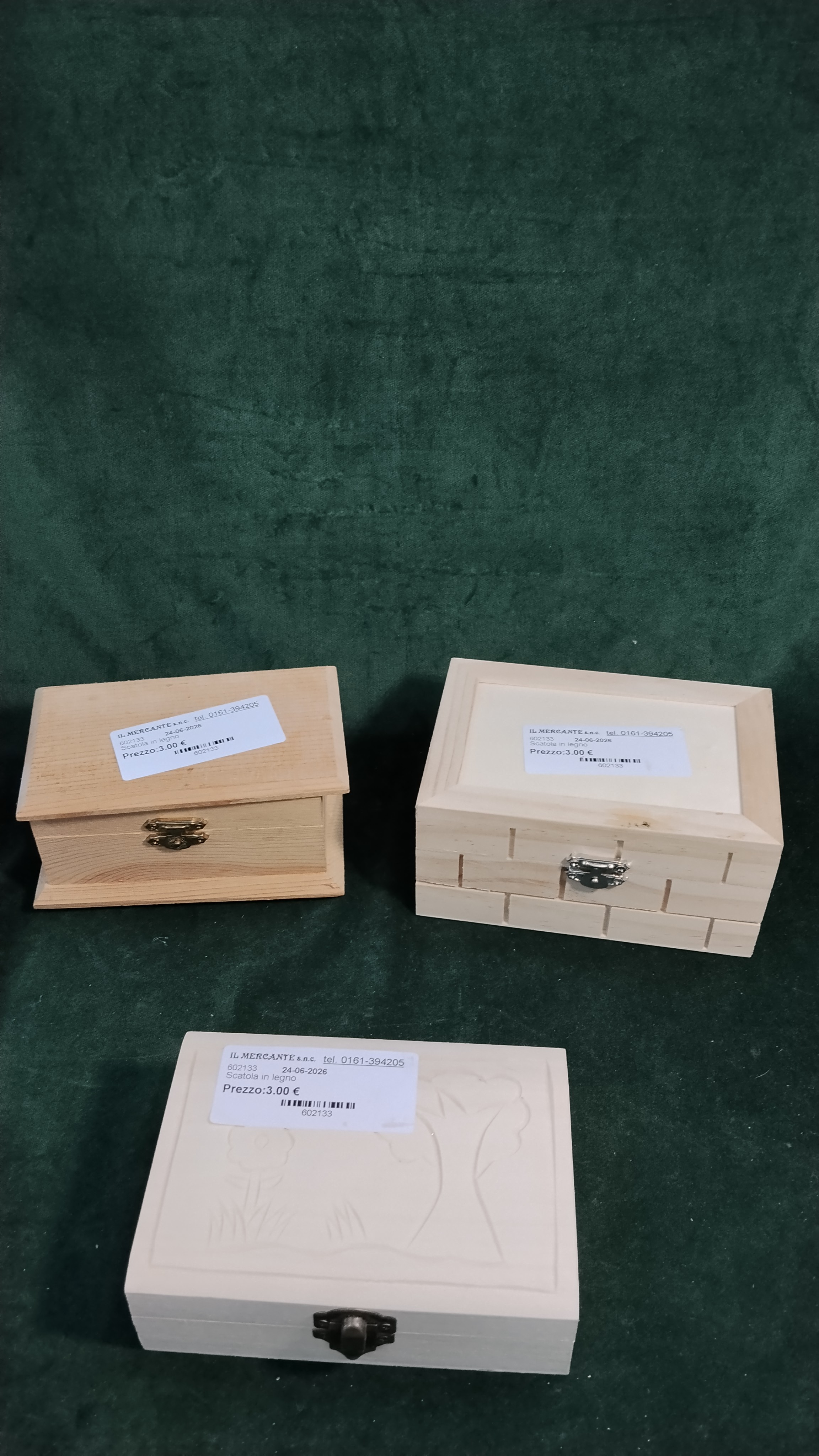  Scatola in legno