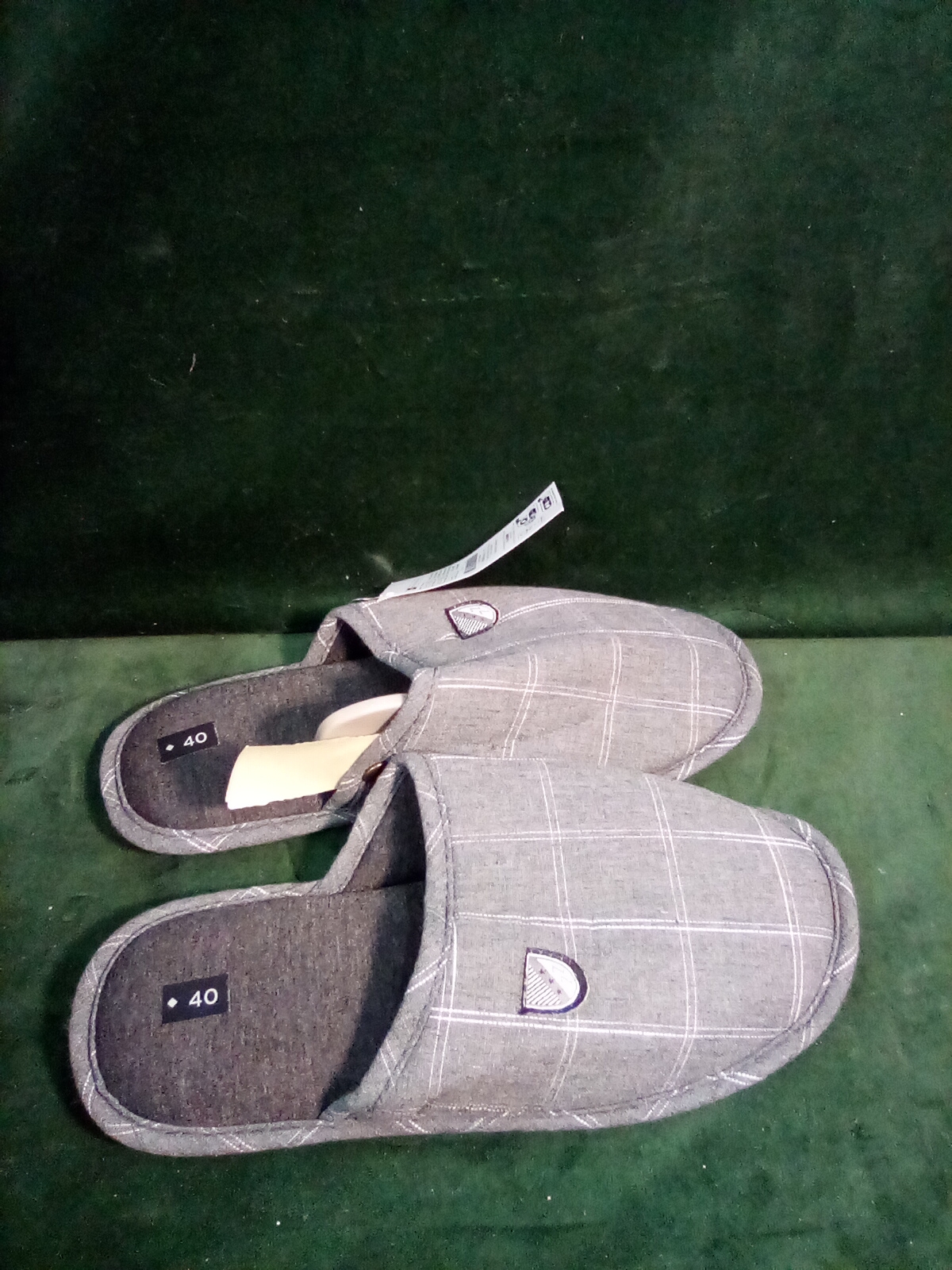  Ciabatte grigie n.40