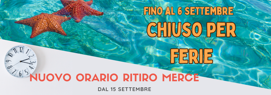 Chiusi per ferie